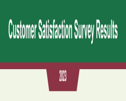 ASAMS Customer Satisfaction Survey Results 2023