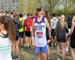 Kyle’s 2 Marathons over 2 weekends, a week apart in aid of Epilepsy Society