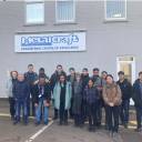 ASAMS Metallurgical Technician, Anya Reeves visits Stainless Metalcraft (Chatteris) along with fellow Cranfield University Students