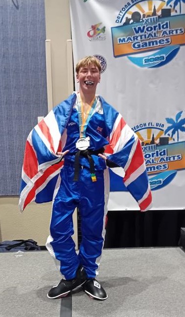 Gerard wins handful of medals at World Martial Arts Games